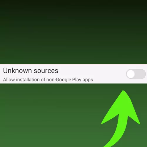 Allow installation from unknown sources