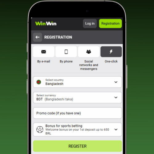 Continue registration on Winwin