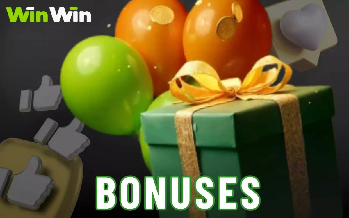 WinWin offers many bonuses