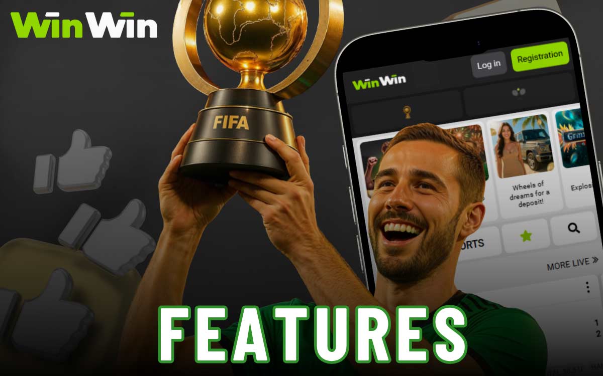 The main characteristics of the WinWin mobile application