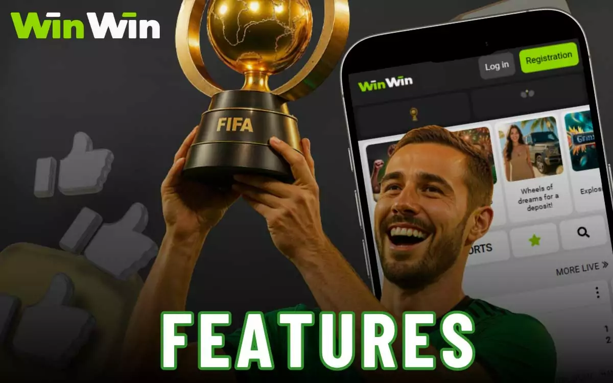 The main characteristics of the WinWin mobile application