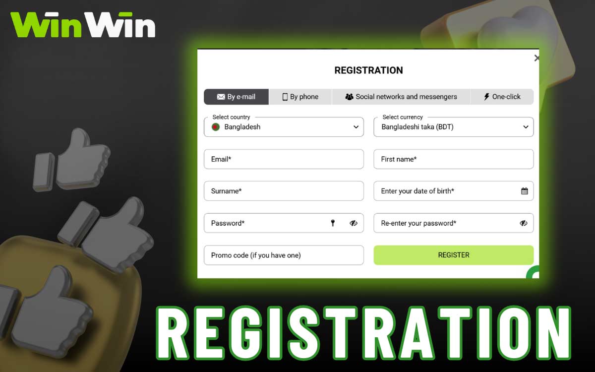 Create a WinWin login