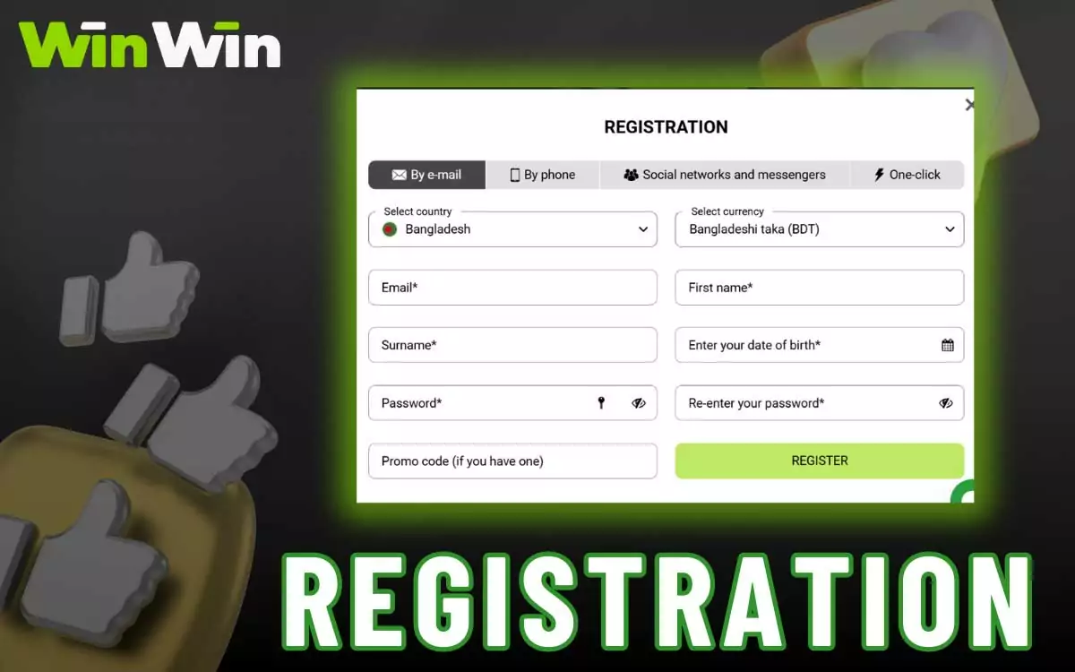 Create a WinWin login